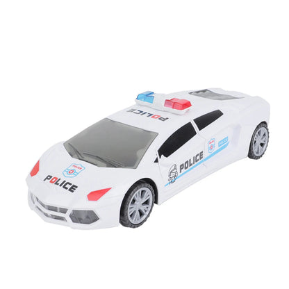 360 Rotation LED light and Sounds Police Car Vehicle Model Electric Toys for Boys Birthday Christmas Gift