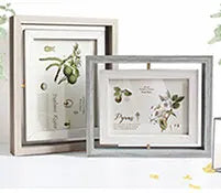 VCC Acrylic Wooden Photo Frame Herbarium Display Frame DIY Frame Photo Frames For Wedding Party Picture Frame Photo Decor