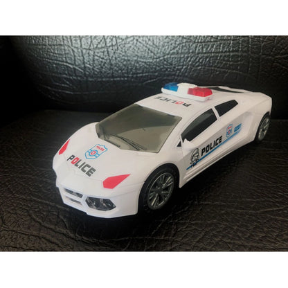 360 Rotation LED light and Sounds Police Car Vehicle Model Electric Toys for Boys Birthday Christmas Gift