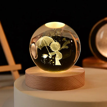 Zonan 3D Crystal Glass Ball