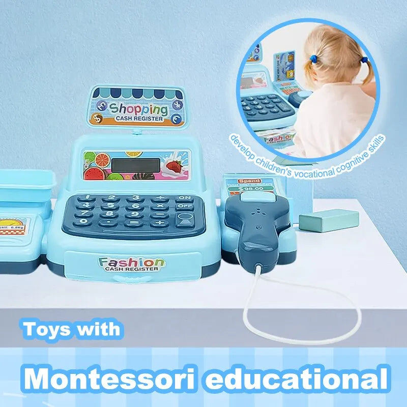 Zonan Kids’ Supermarket Cashier Toy Set