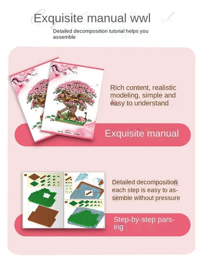 Zonan Mini Sakura Tree Set
