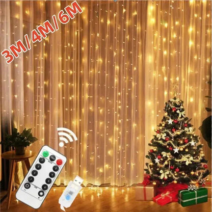 Zonan Fairy Curtain String Lights
