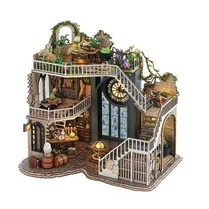 Zonan Wooden Mini Dollhouse Kit