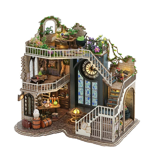Zonan Wooden Mini Dollhouse Kit