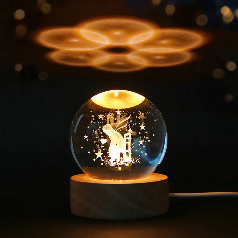 Zonan 3D Crystal Glass Ball