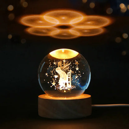 Zonan 3D Crystal Glass Ball