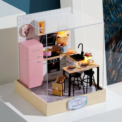 Zonan DIY Miniature Wooden Dollhouse