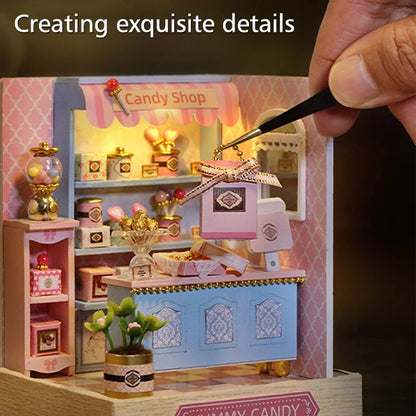 Zonan DIY Miniature Wooden Dollhouse