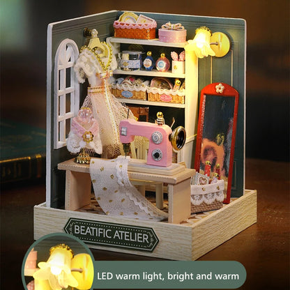 Zonan DIY Miniature Wooden Dollhouse