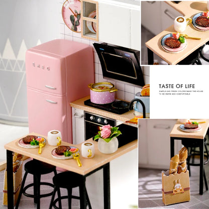 Zonan DIY Miniature Wooden Dollhouse