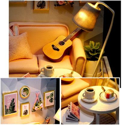 Zonan DIY Miniature Wooden Dollhouse