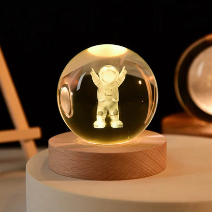 Zonan 3D Crystal Glass Ball