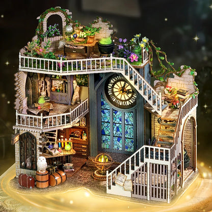 Zonan Wooden Mini Dollhouse Kit