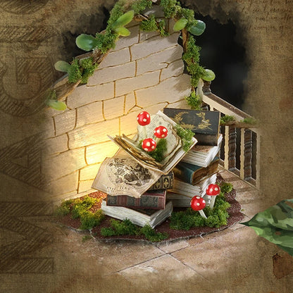 Zonan Wooden Mini Dollhouse Kit