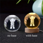 Zonan 3D Crystal Glass Ball