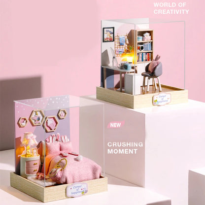Zonan DIY Miniature Wooden Dollhouse