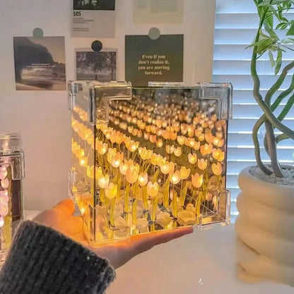 Zonan DIY Tulip Cube Night Lamp