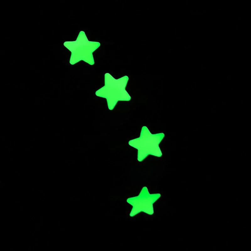 525PCS Box Packed Luminous Nine Planets Wall Sticker for Kids Bedroom Living Room Glow In The Dark DIY Party Home Decor