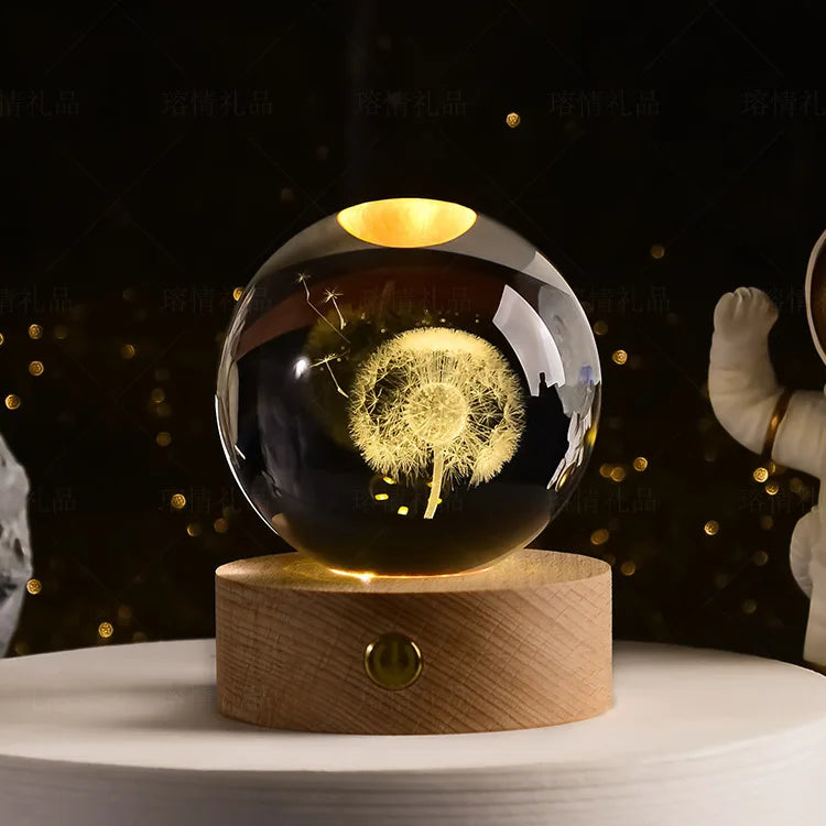 Zonan 3D Crystal Glass Ball