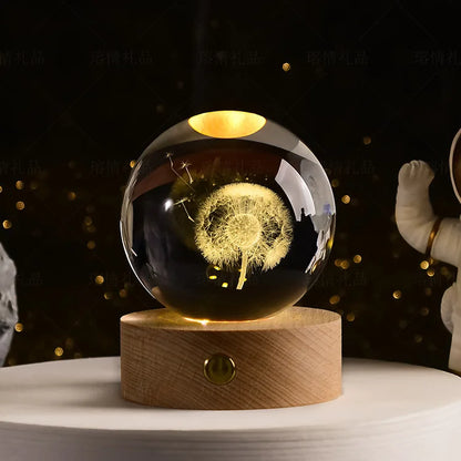 Zonan 3D Crystal Glass Ball