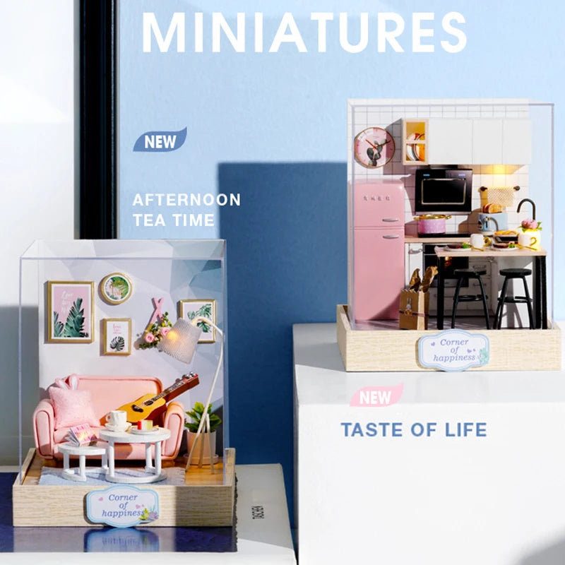 Zonan DIY Miniature Wooden Dollhouse
