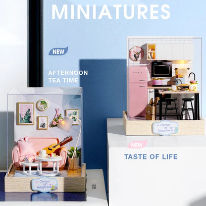 Zonan DIY Miniature Wooden Dollhouse