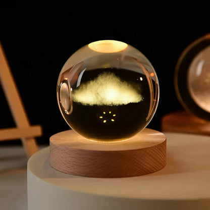 Zonan 3D Crystal Glass Ball