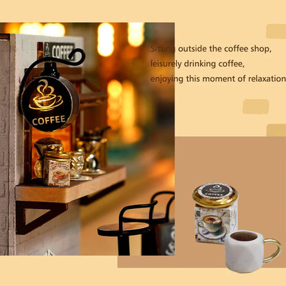 Zonan DIY Miniature Wooden Dollhouse