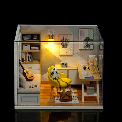 Zonan DIY Miniature Wooden Dollhouse