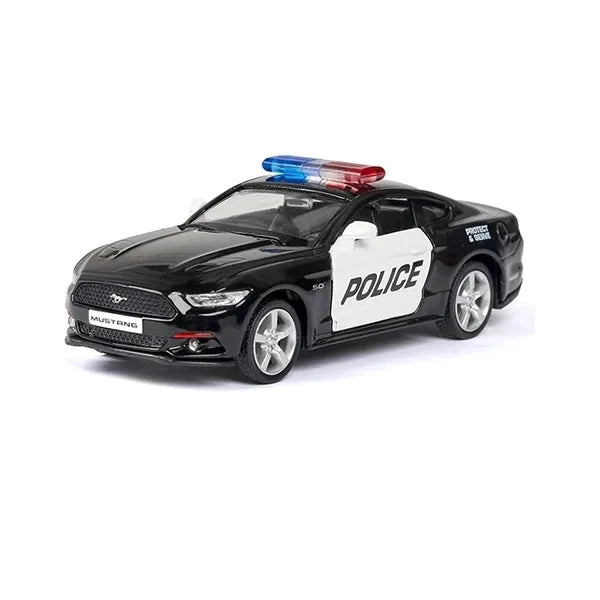 1/36 Car Model Toy Ford Lamborghini Challenger Diecast Alloy Police with Pull Back Metal Sports Cars Model for Boy Birthday Gift