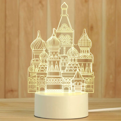Zonan Cartoon Night Light Fan