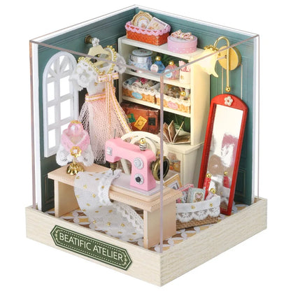 Zonan DIY Miniature Wooden Dollhouse