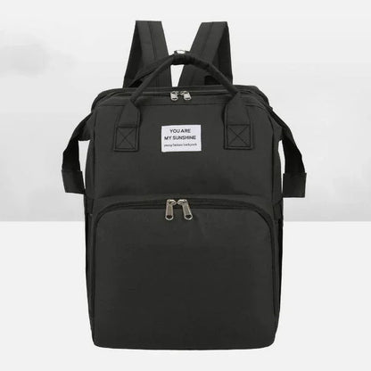 Mother Backpack Multifunctional Large Baby Crib Mommy Bag Foldable Newborn Care Stroller Organizer Diaper Bags with Changing Pad