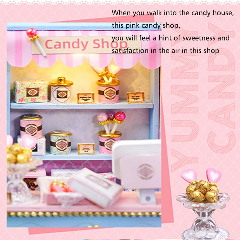 Zonan DIY Miniature Wooden Dollhouse