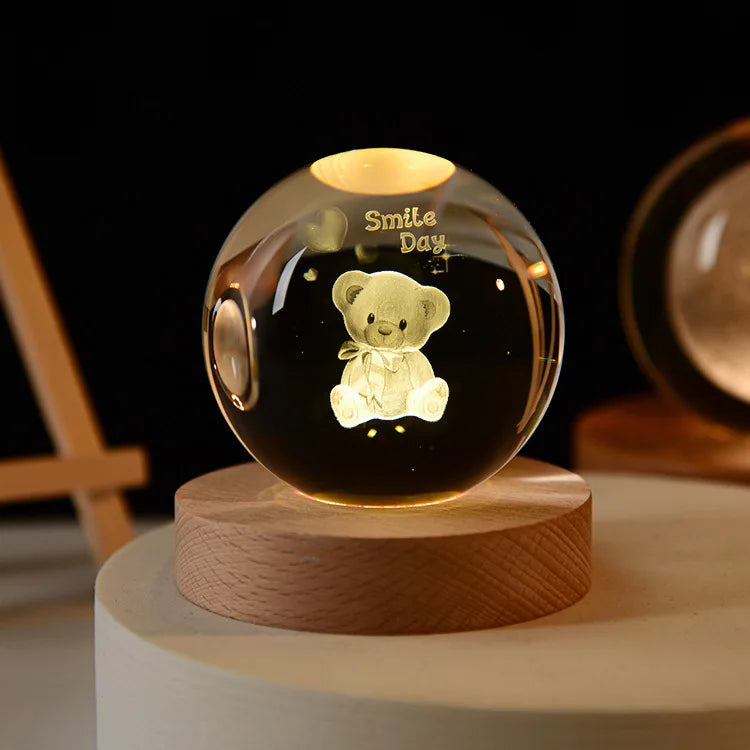 Zonan 3D Crystal Glass Ball