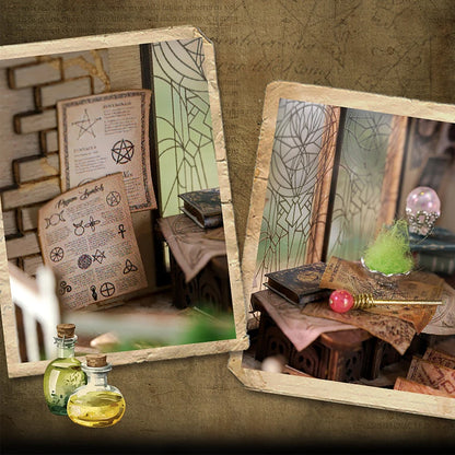 Zonan Wooden Mini Dollhouse Kit