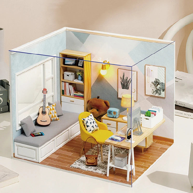 Zonan DIY Miniature Wooden Dollhouse