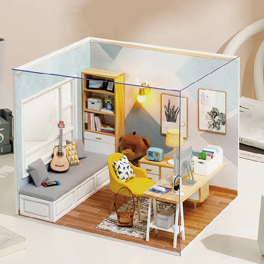 Zonan DIY Miniature Wooden Dollhouse