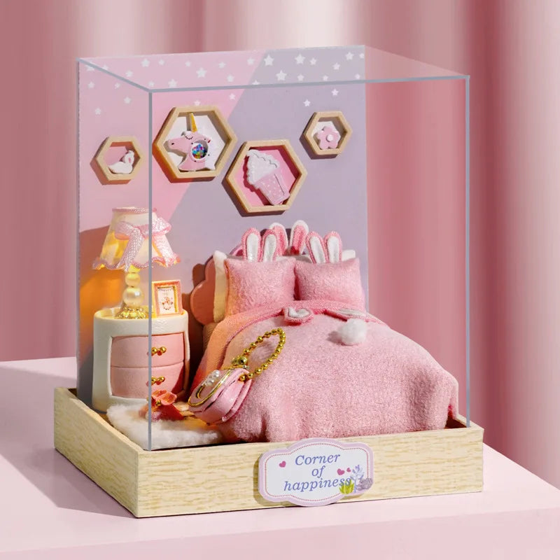 Zonan DIY Miniature Wooden Dollhouse