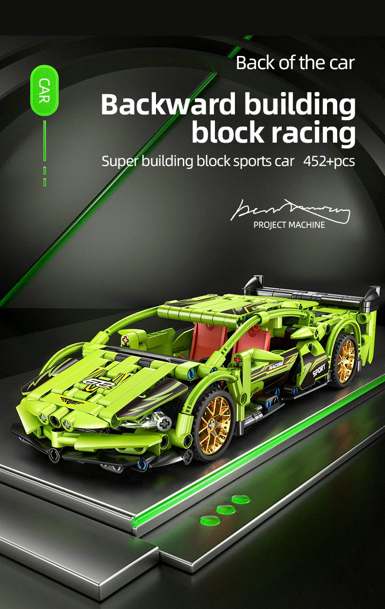 Zonan Classic Builder Block Set Car