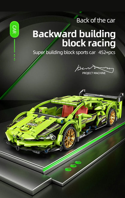 Zonan Classic Builder Block Set Car