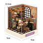 DIY Miniature Dollhouse Kit 3D Puzzle Furniture Assembly Model Doll House Educational Wooden Toys For Children Gifts
