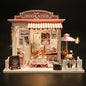DIY Miniature Dollhouse Kit 3D Puzzle Furniture Assembly Model Doll House Educational Wooden Toys For Children Gifts