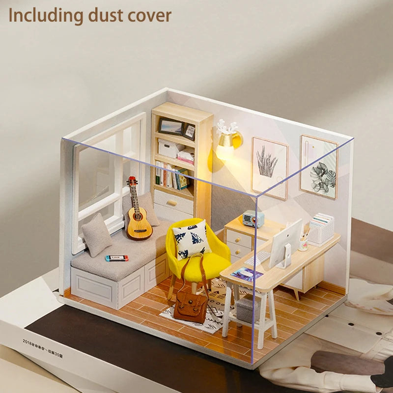 Zonan DIY Miniature Wooden Dollhouse