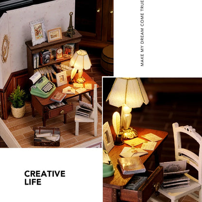 Zonan DIY Miniature Wooden Dollhouse