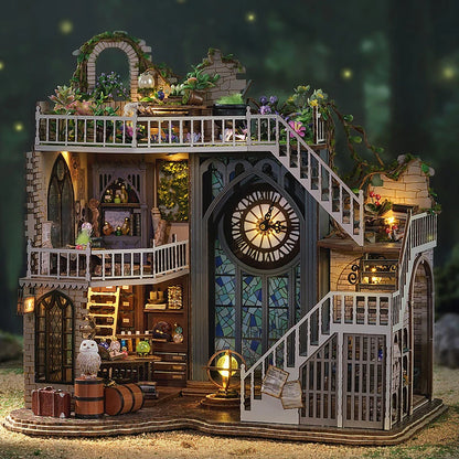 Zonan Wooden Mini Dollhouse Kit