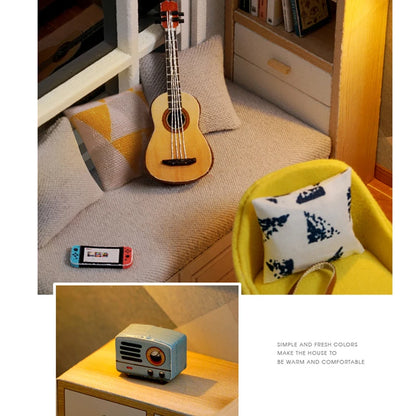 Zonan DIY Miniature Wooden Dollhouse