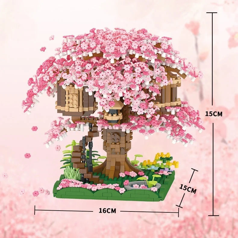 Zonan Mini Sakura Tree Set