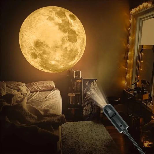 Zonan USB Moon Projection Night Light
